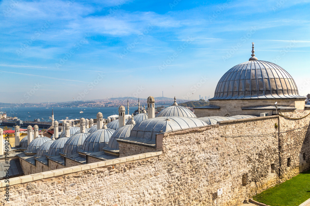 Fototapeta premium Istanbul view, Turkey