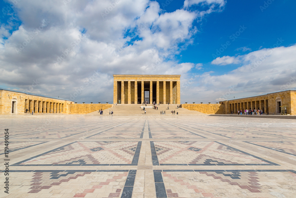 Obraz premium Anitkabir, mauzoleum Ataturka, Ankara