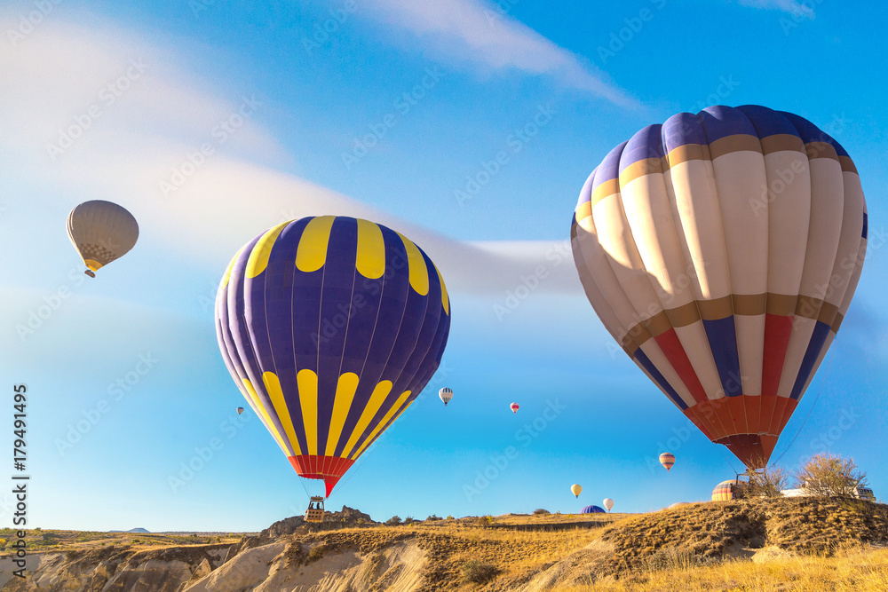 Fototapeta premium Hot air Balloons flight in Cappadocia