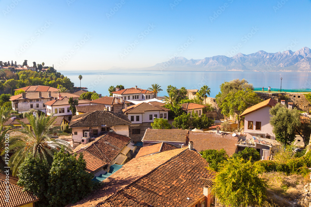 Panoramic view of Antalya, Turkey