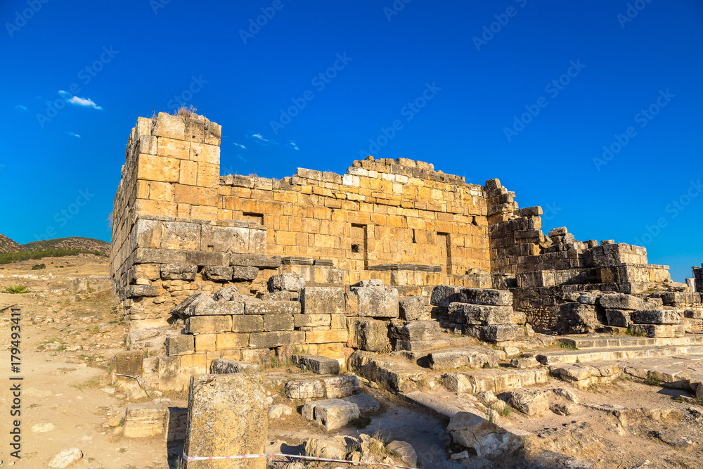 Ancient city Hierapolis in Turkey