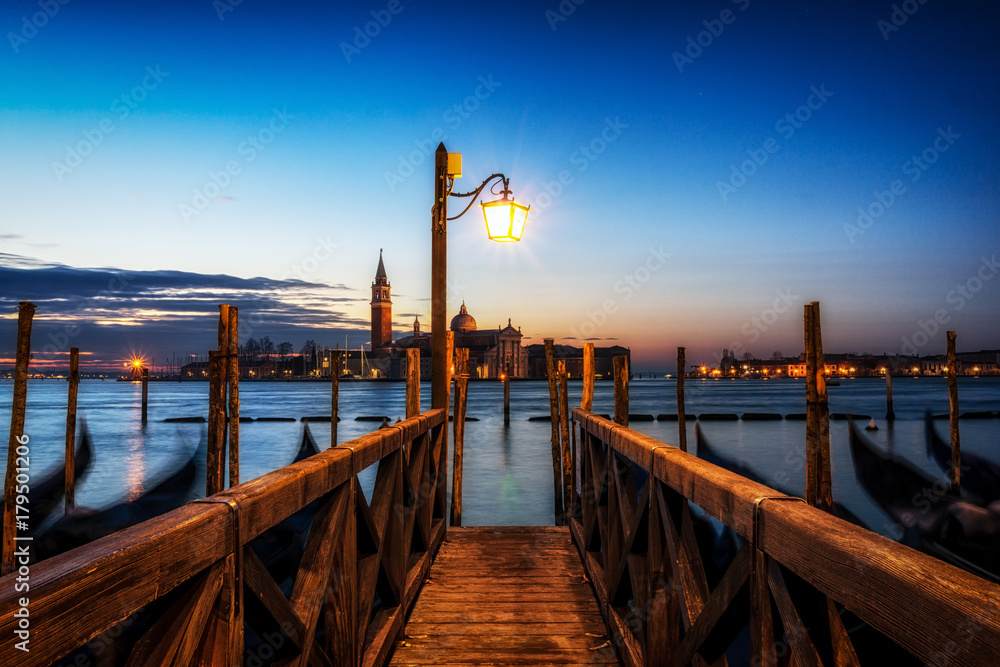 Church of San Giorgio Maggiore sunrise Church of San Giorgio Maggiore sunrise