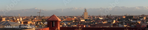 Skyline von Marrakesch / Skyline from Marrakech