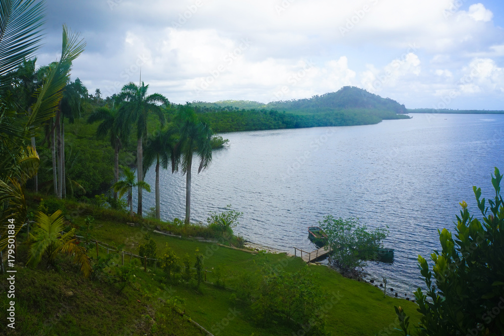 Fototapeta premium Baracoa Landscape, Cuba