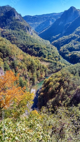 Прекрасный вид на горы в Черногории