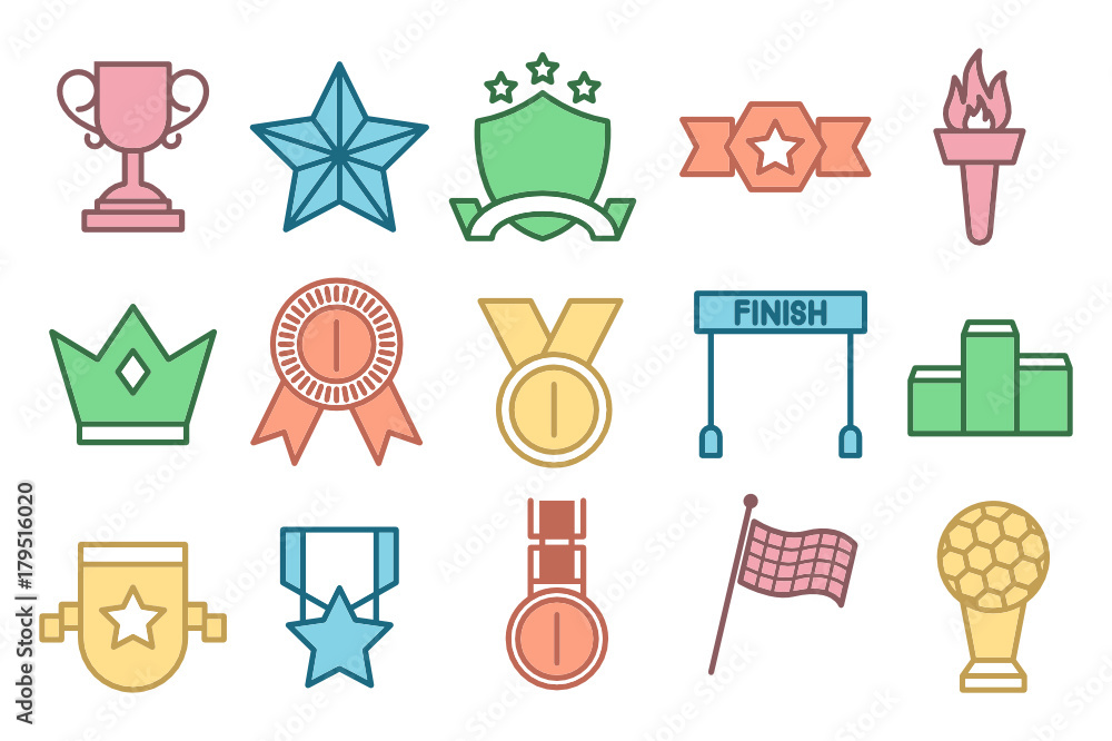 Award icons Award icons