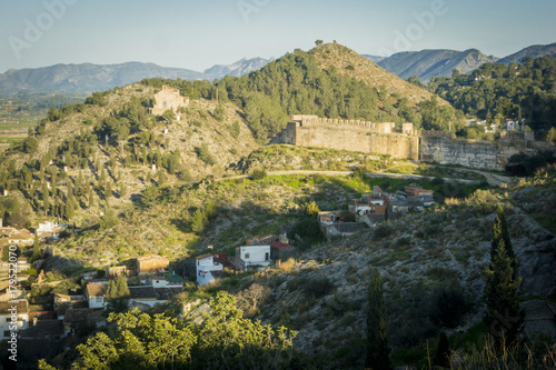 Castle Wall, Xativa, Spain
