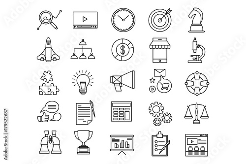 Business Marketing Icons