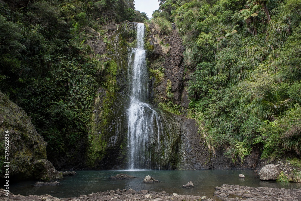 Piha Waitakere park New Zealand Waterfall Piha Waitakere park New Zealand Waterfall