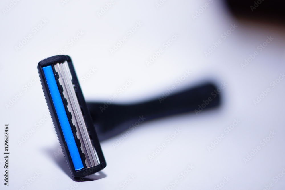 Shaving Razor Over White Background Shaving Razor Over White Background