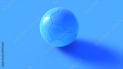 Blue football