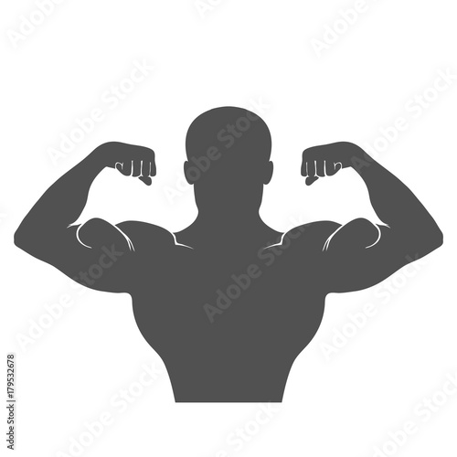 Front double biceps pose