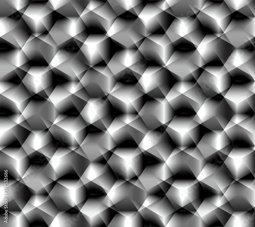 Abrasive, abstract seamless pattern