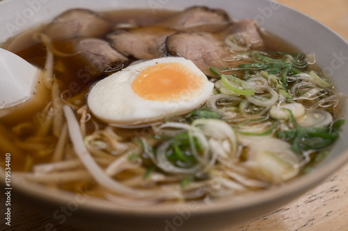 Ramen is a Japanese dish. It consists of Chinese-style wheat noodles served in a meat or fish-based broth