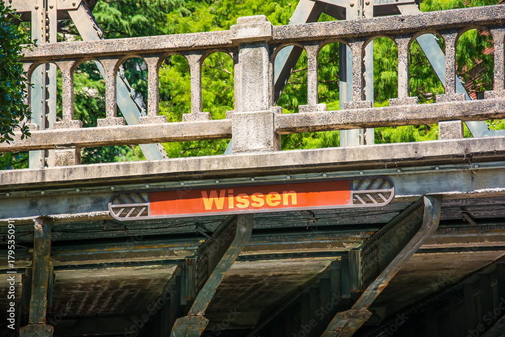 Schild 297 - Wissen Schild 297 - Wissen