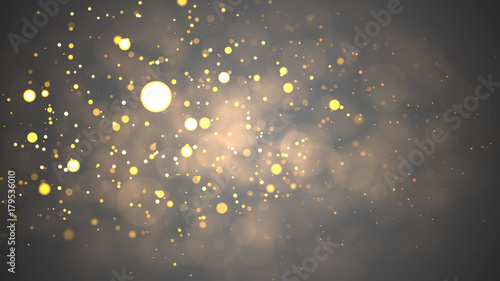 Christmas Background. Golde...