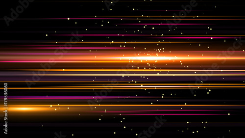 Beautiful light flares. Glo...