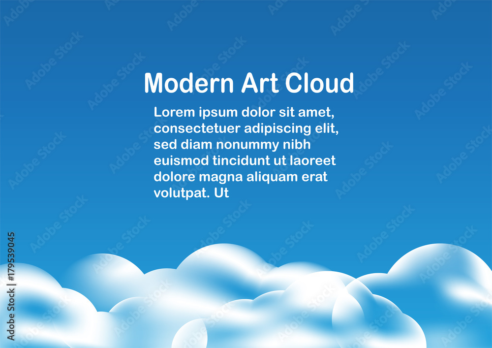 Abstract transparent clouds with copy space for text. Abstract transparent clouds with copy space for text.