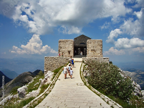 The Mausoleum Of Petar Njegos. Lovcen national Park, Montenegro