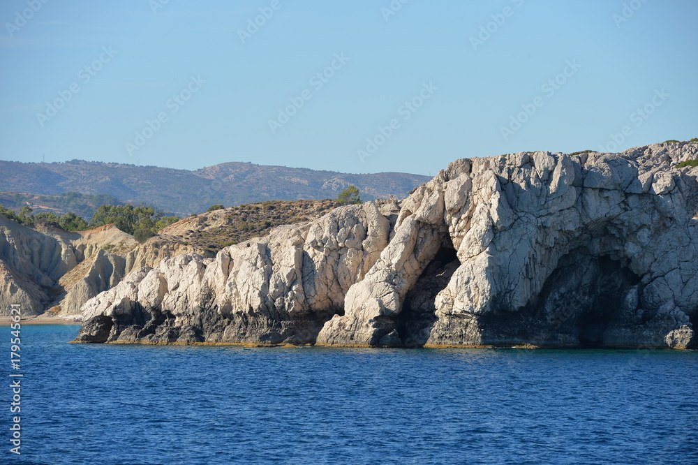 Südküste Rhodos zwischen Lindos und Kalithea Südküste Rhodos zwischen Lindos und Kalithea