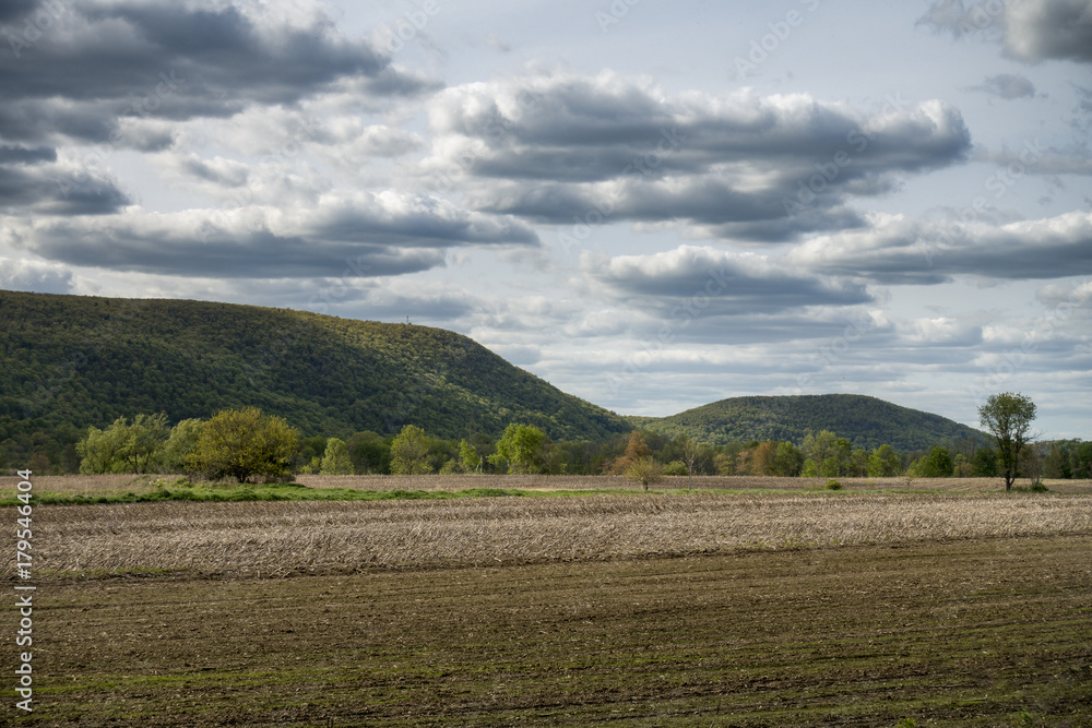 Stissing Mountain and Hudson Valley Landscape