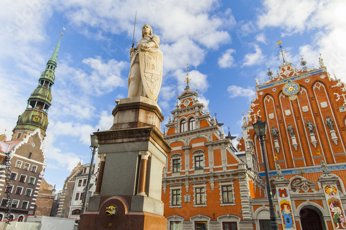 House of the Blackheads in the old Riga