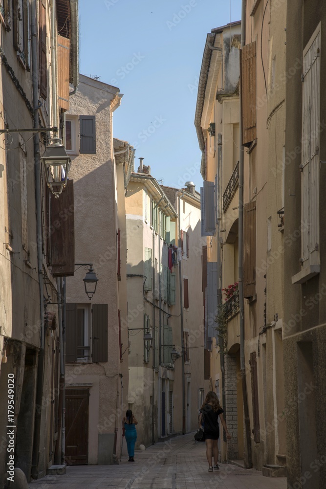 Rue de Manosque, Alpes-de-Haute-Provence, France