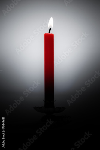 Rote Kerze