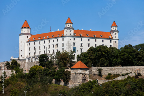 Photography Bratislava Castle in Slovakia