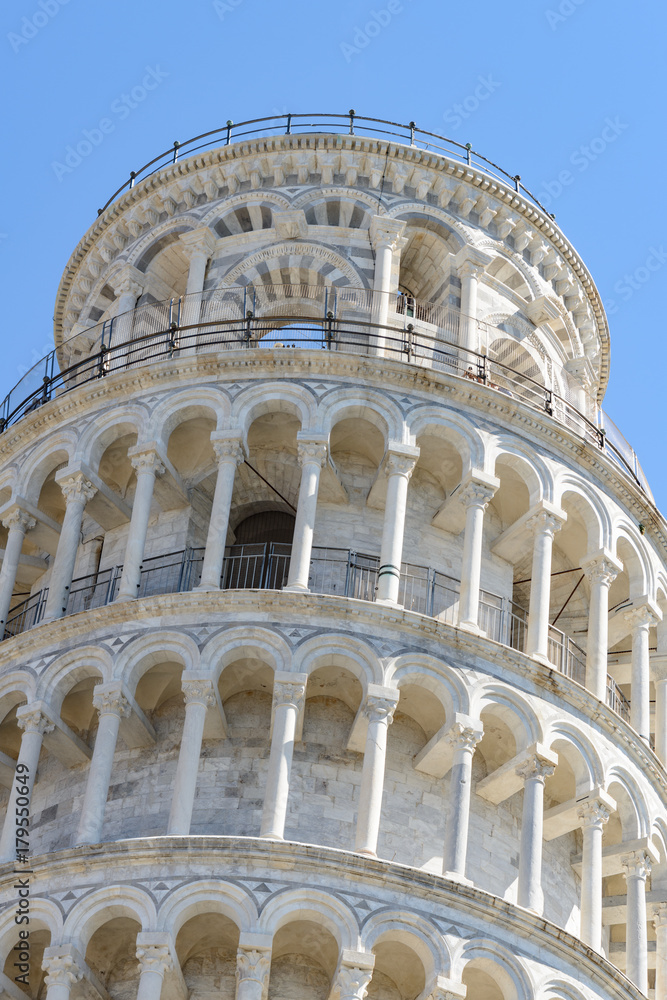 Particular of Pisa tower