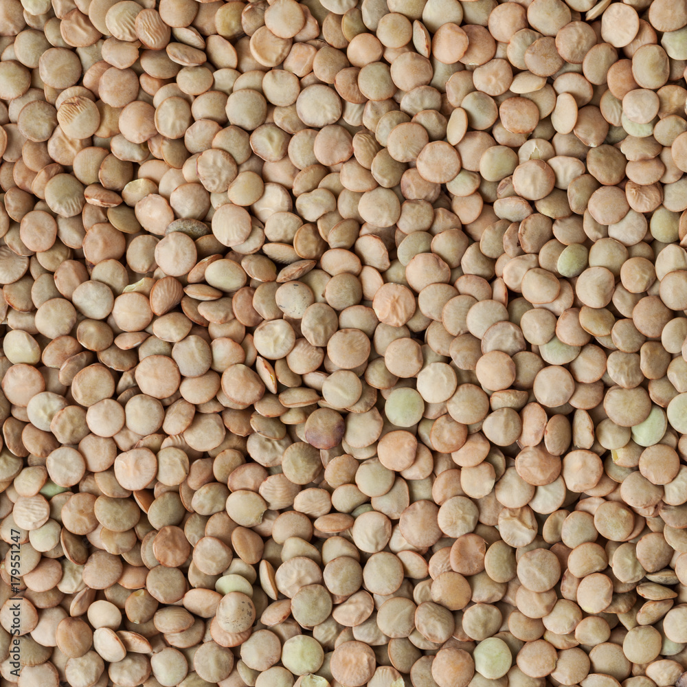 Uncooked lentil background Uncooked lentil background
