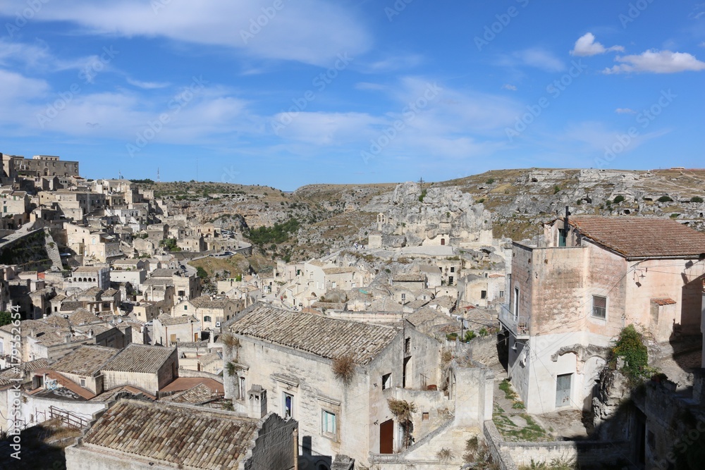 Fototapeta premium Maison - Les Sassi de Matera