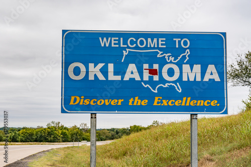 Welcome to Oklahoma Sign photo