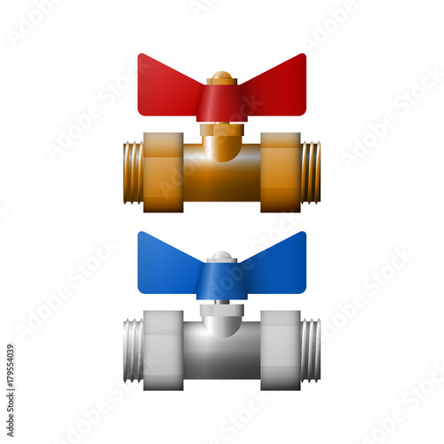 Regulation valve illustration.