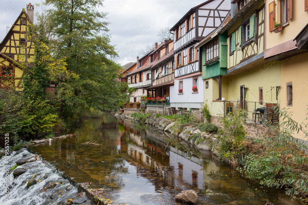 Rue et ruisseau de Kaysersberg