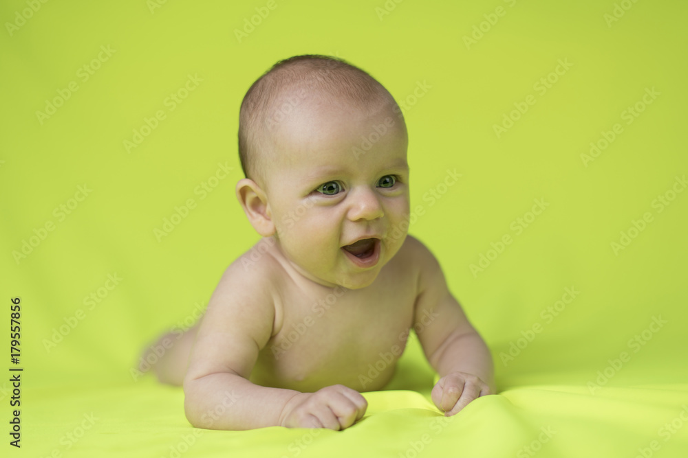 Crawling baby girl Crawling baby girl