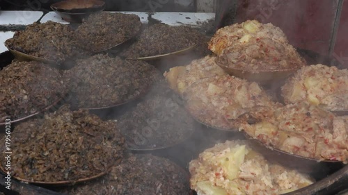 Sichuan street food in chaina photo