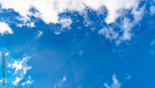 Sky   blue sky background with clouds   Sky with clouds on the Sea in summer season