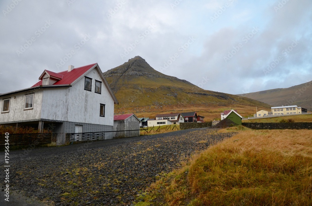 フェロー諸島 Faroe Islands エストゥロイ島 エストロイ島 Eysturoy Island オインダールフィヨルドゥル Oyndarfjø