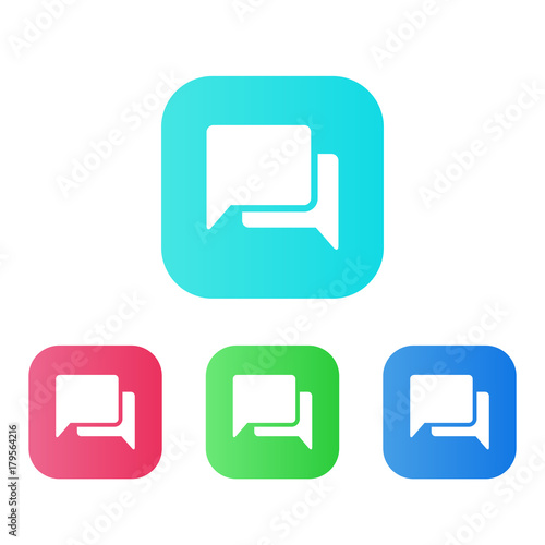 Four Colors - Flat App Icons