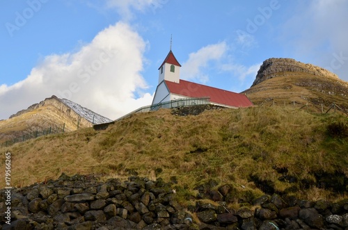 フェロー諸島 Faroe Islands クノイ島 Kunoy Island クノイ Kunoy