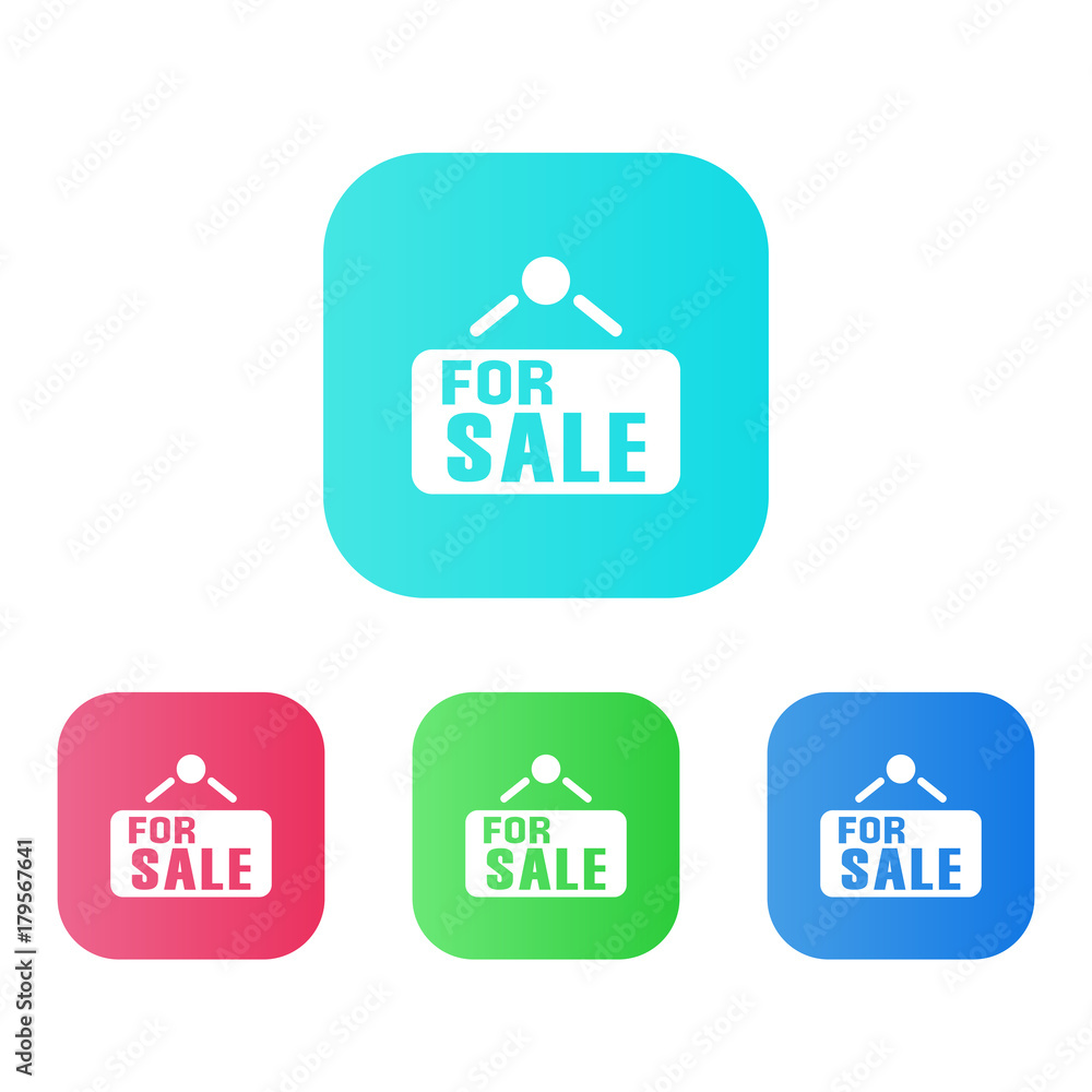 Four Colors - Flat App Icons Four Colors - Flat App Icons