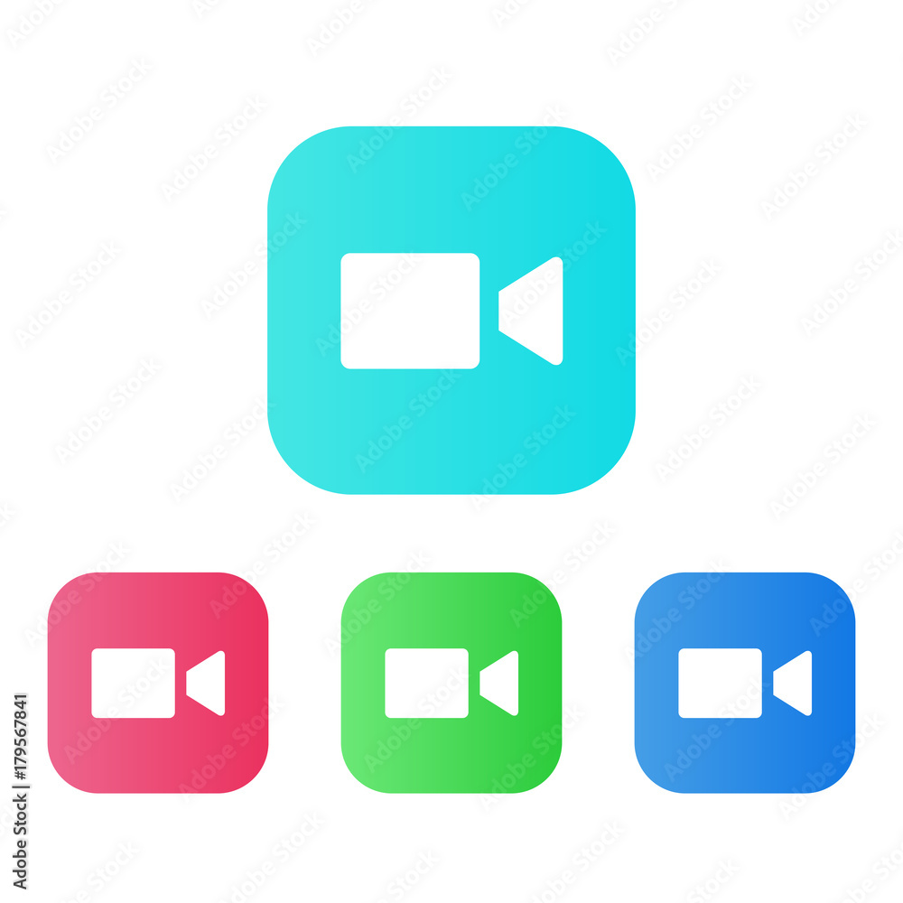 Four Colors - Flat App Icons Four Colors - Flat App Icons