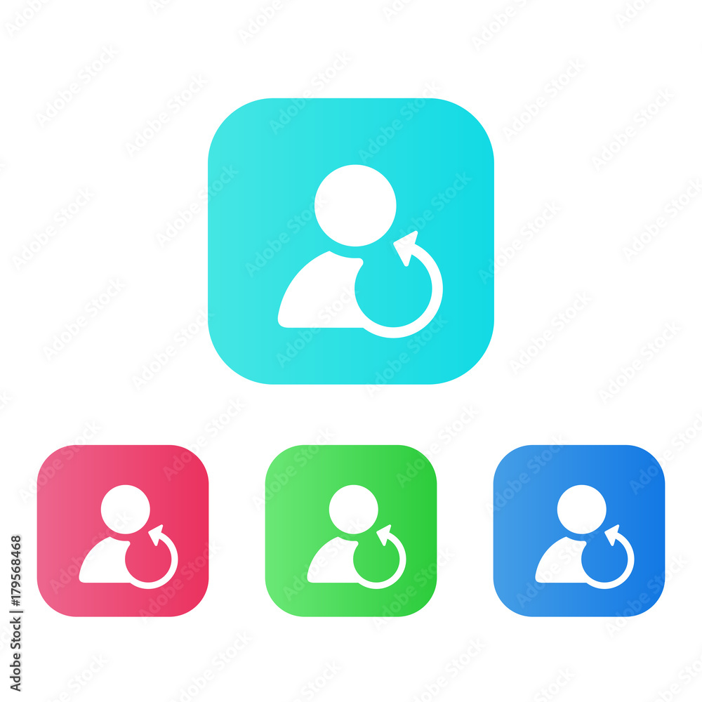 Four Colors - Flat App Icons Four Colors - Flat App Icons