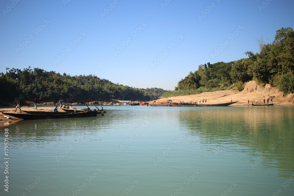 Obraz premium Landscape River view