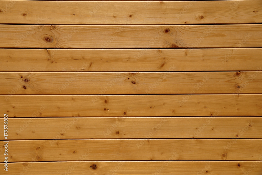 Varnished Wooden facing surface from boards Varnished Wooden facing surface from boards