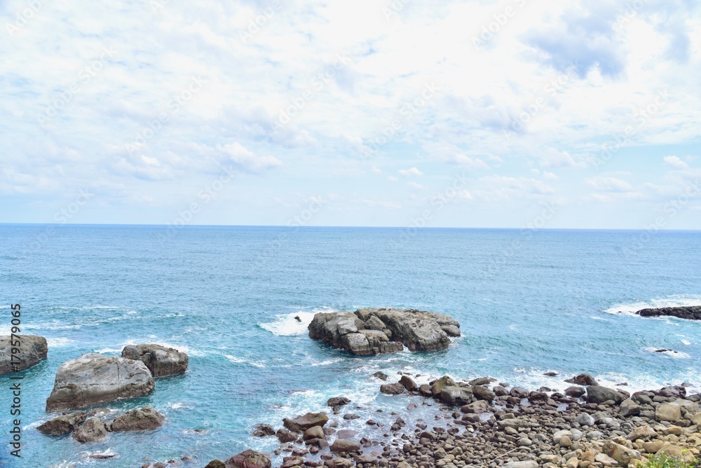 View of Nichinan Coast in Miyazaki Prefecture View of Nichinan Coast in Miyazaki Prefecture
