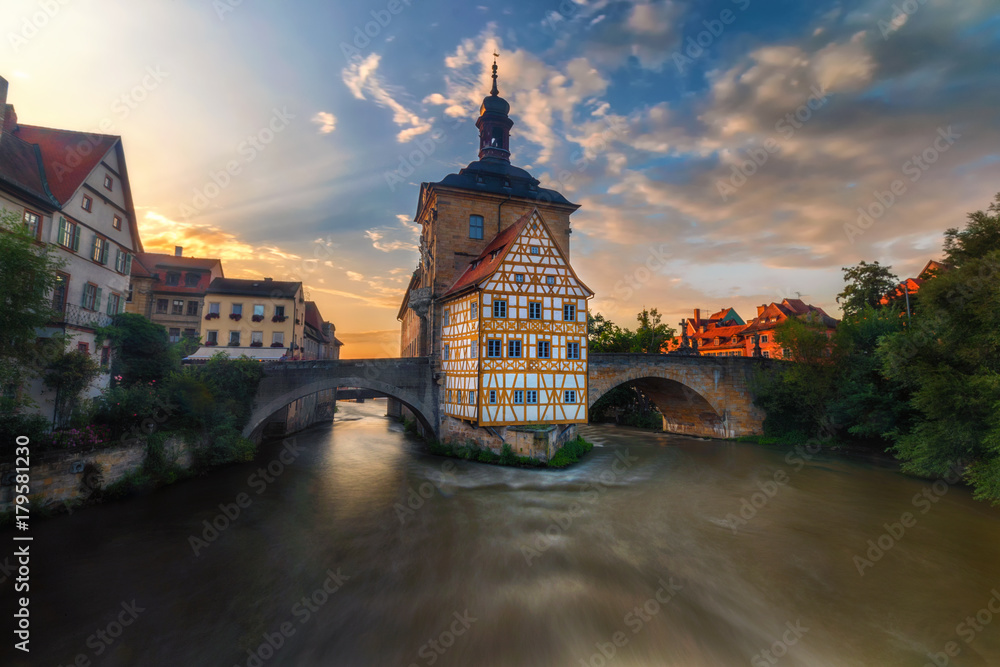 Obraz premium Bamberg altes Rathaus