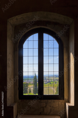 Ausblick in die Toskana