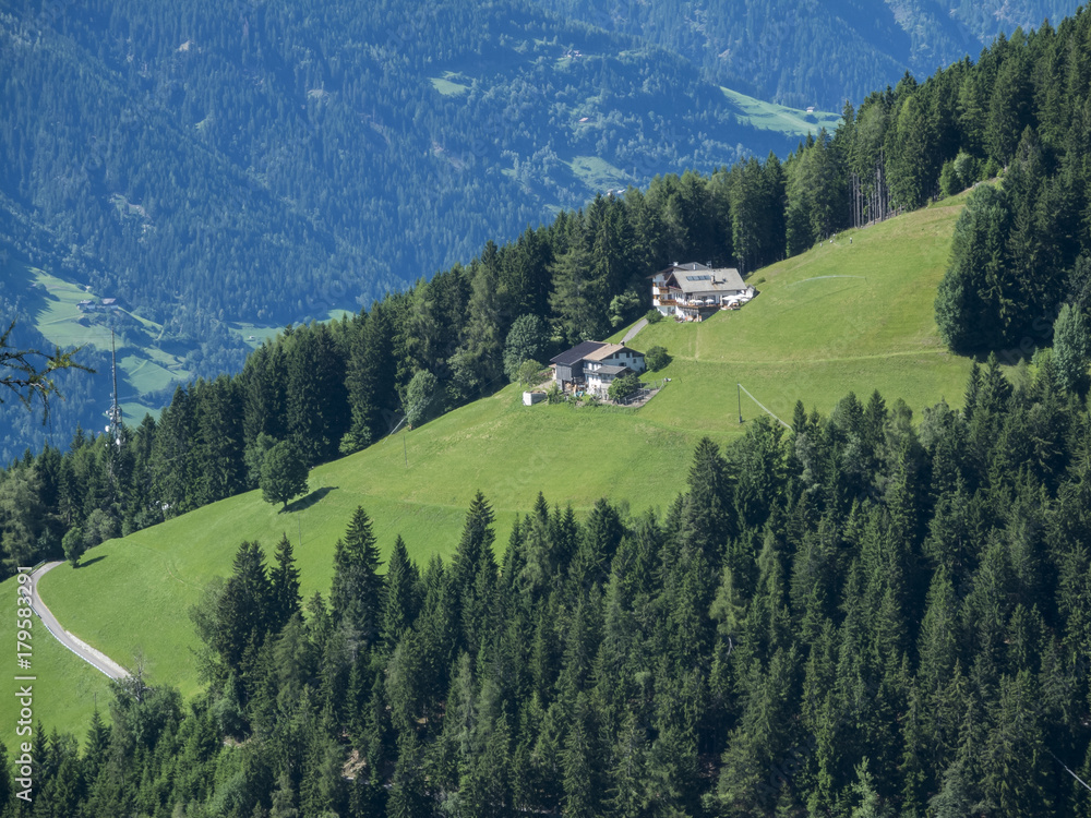 Staffel Hut in south tyrol